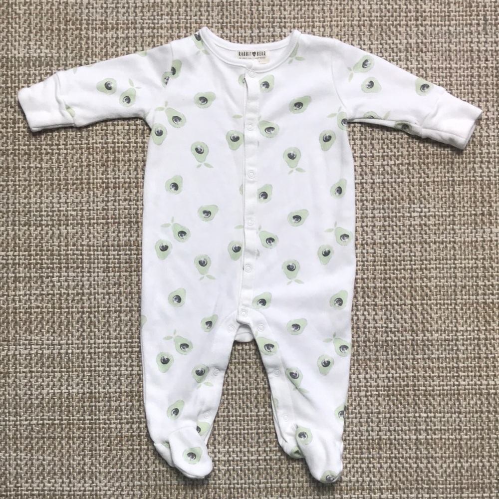 Rabbit + Bear Organic Sleeper (size 0-3m)